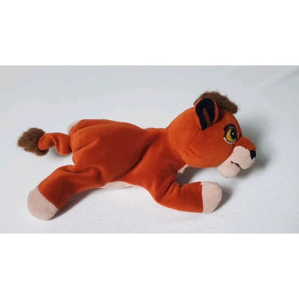 Vtg Disney Store Kovu Lion King 2 & Bagheera Jungle Book Mini Bean Bag Plush Lot